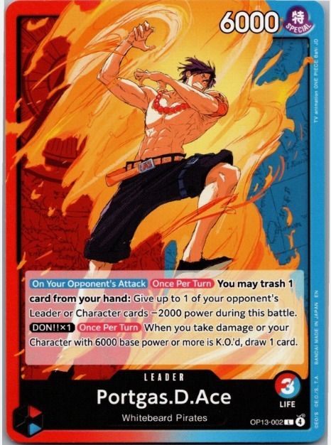 Portgas D. Ace Collectible Card image 1